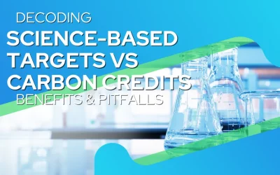 Science-Based Targets vs Carbon Offset Credits