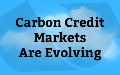 The Carbon Credit Markets Are Evolving – Here’s What You Need to Know Now