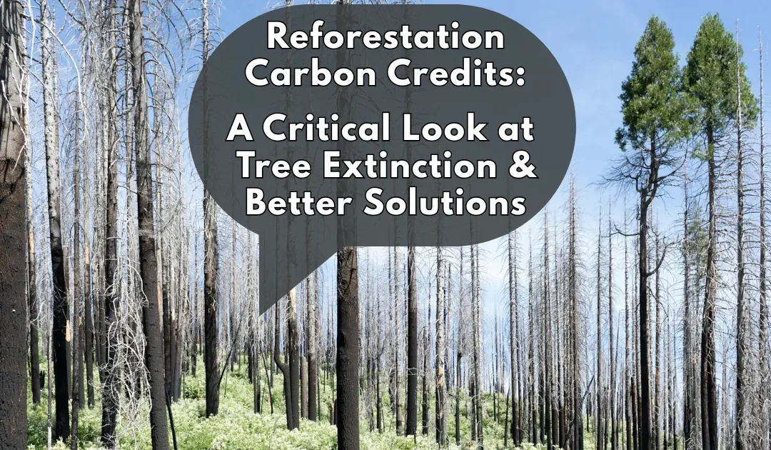 Reforestation Carbon Credits: A Critical Look at Tree Extinction and Better Solutions