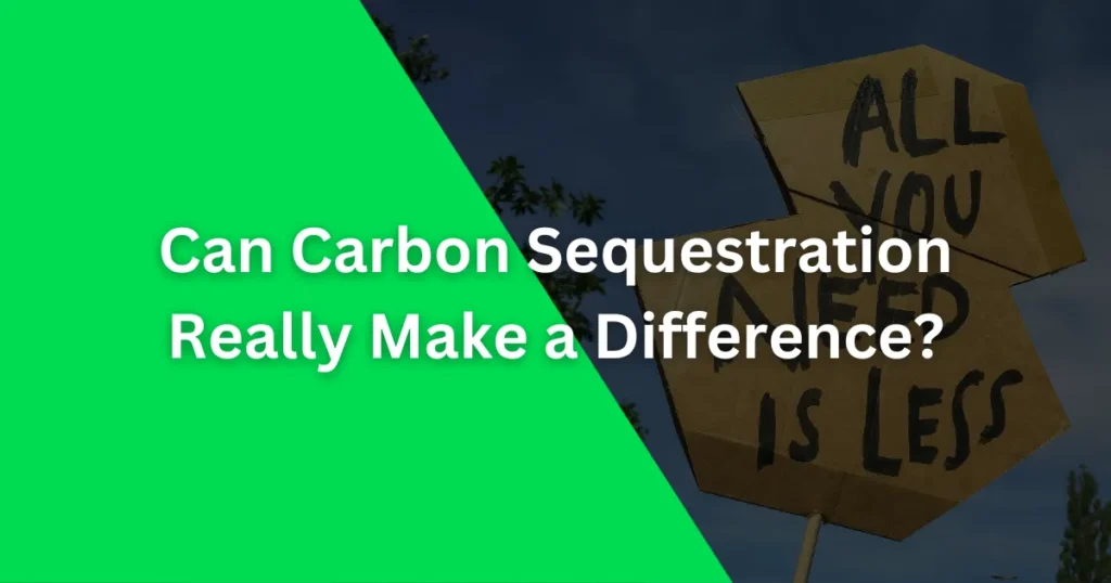 carbon sequestration