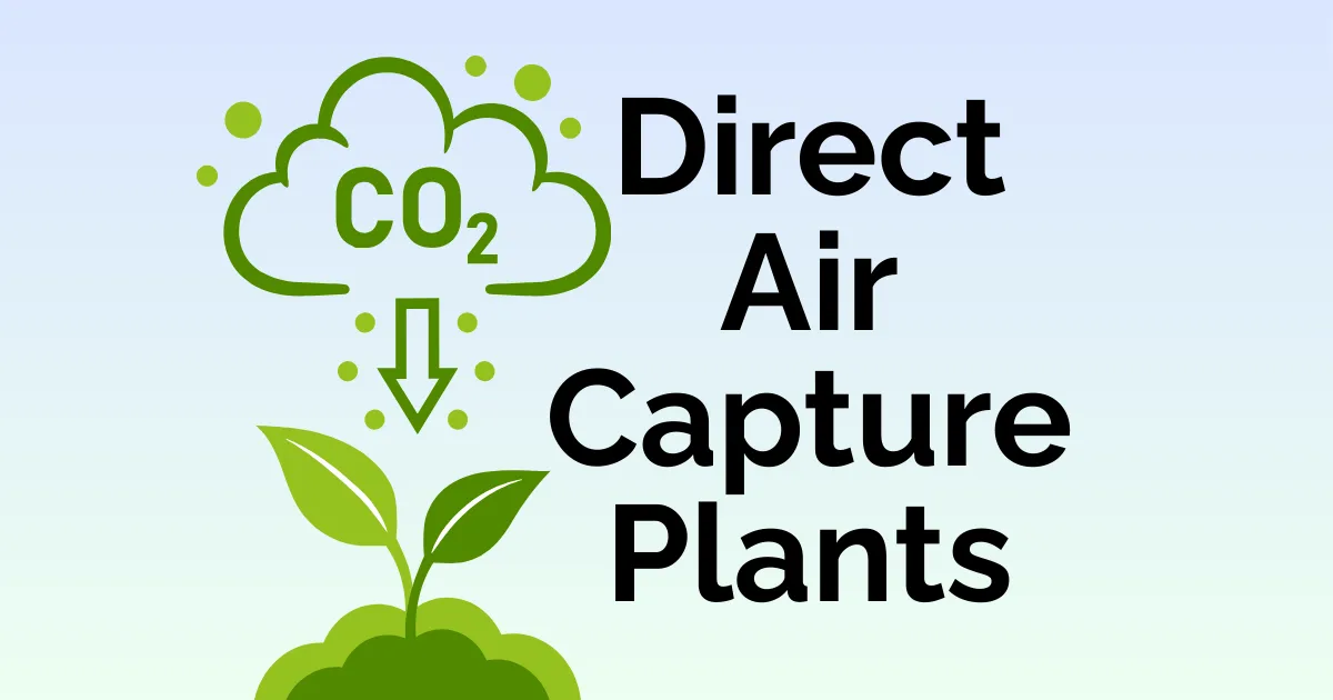 Direct Air Capture Plants Direct Air Capture Plants