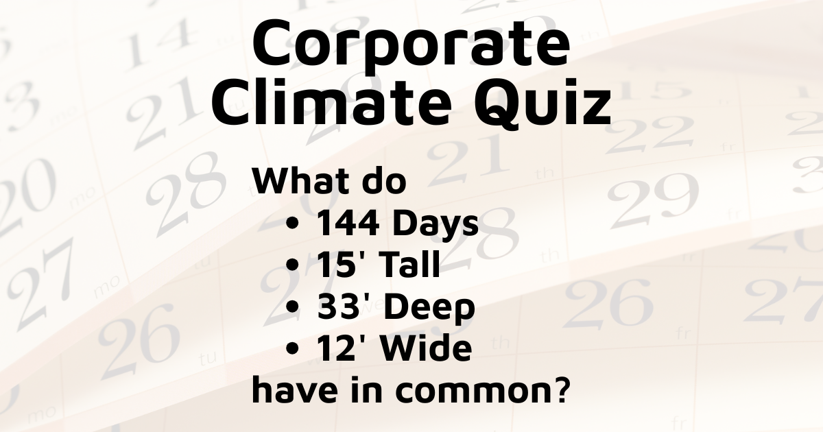 Climate Quiz