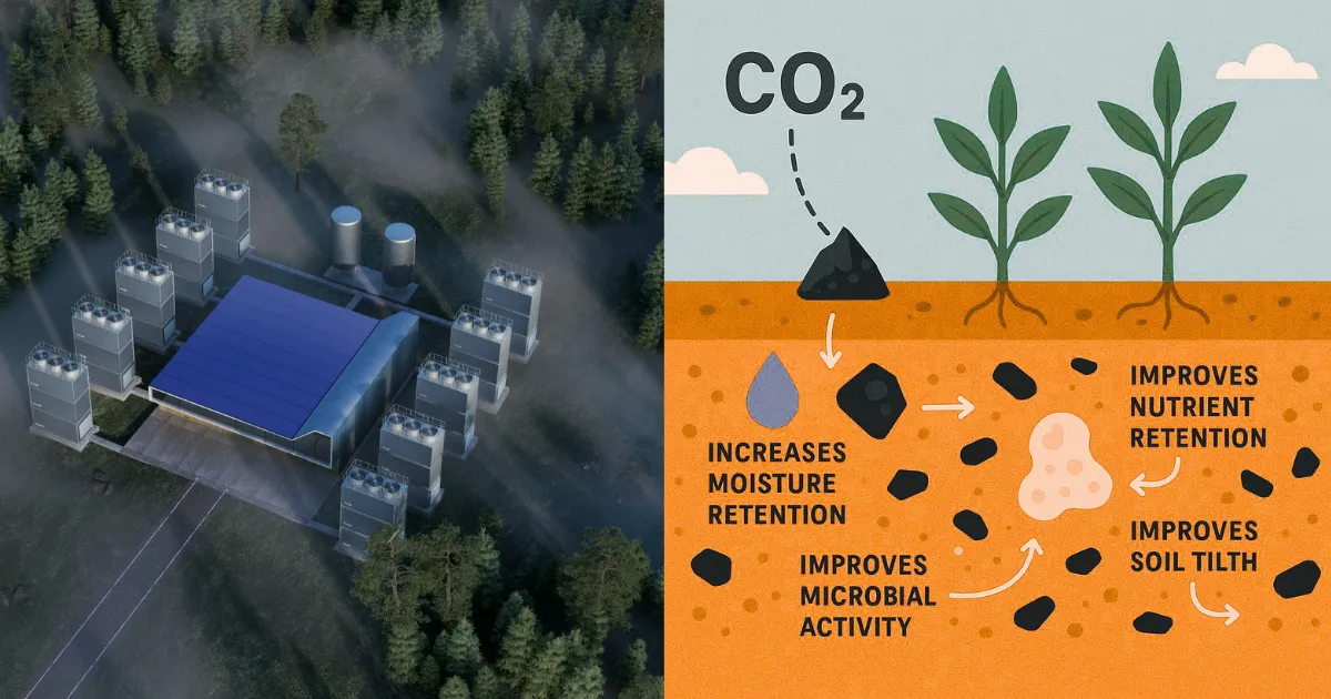 Biochar Direct Air Capture