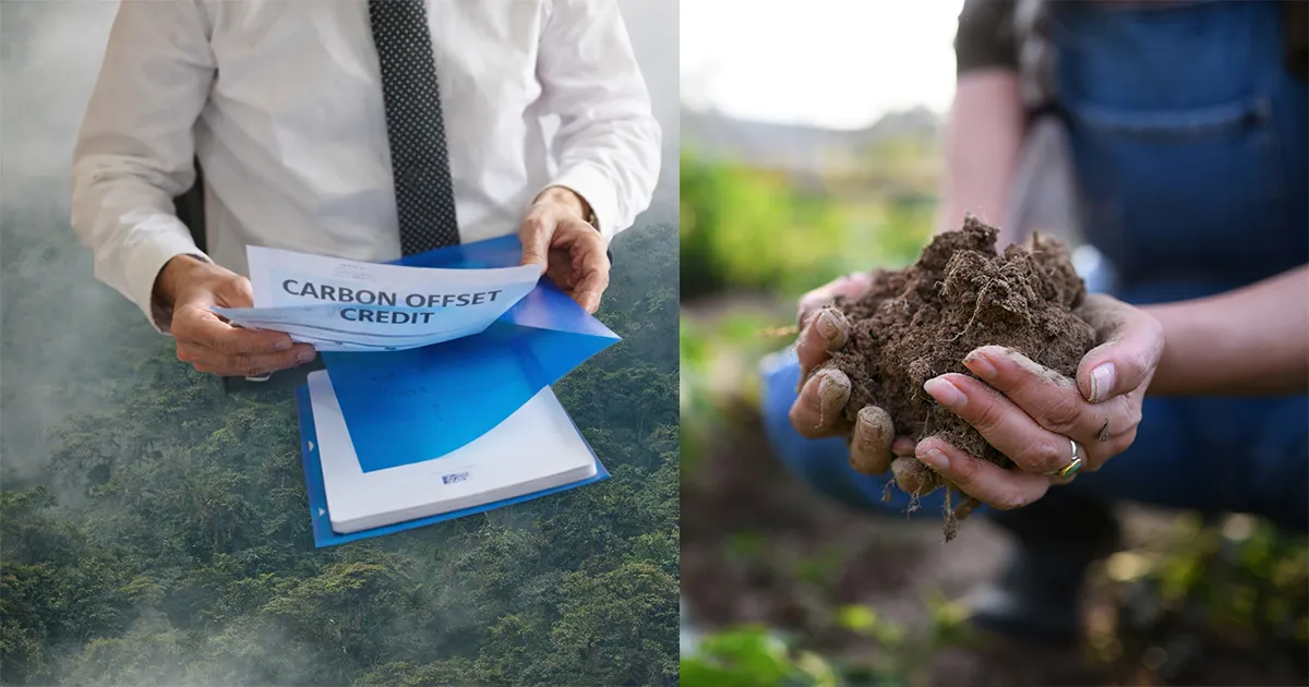 traditional carbon credits versus the dynamic way